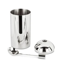 Tom Dixon Loffel Brew Silber Metall / Dosierloffel - Stahl Poliert Cheap