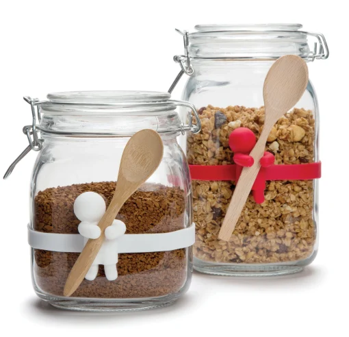 Pa Design Loffelhalter June Spoon Plastikmaterial - Rot Store