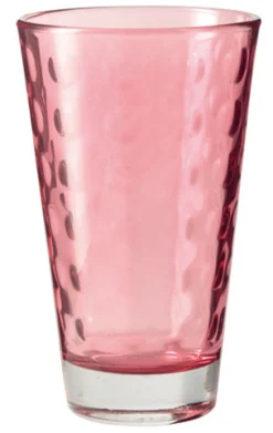 Leonardo Longdrink Glas Optic Glas Rot / H 13 Cm X O 8 Cm - 30 Cl - Rubinrot Cheap