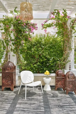 Kartell Lounge Sessel Be Bop Plastikmaterial/ Outdoor - Weis Hot