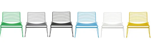 Hay Lounge Sessel Hee Metallclubsessel - Weis Hot