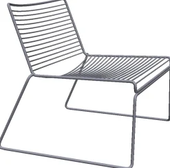 Hay Lounge Sessel Hee Metallclubsessel - Weis Hot