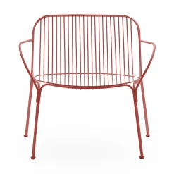 Kartell Lounge Sessel Hiray Metall Rot / Metall - Rostrot Cheap
