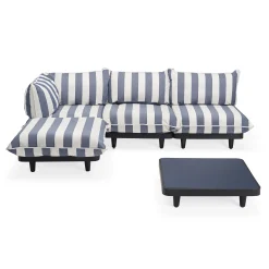 Fatboy Lounge Sessel Paletti Textil Blau - Blau Gestreift Sale