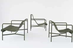 Hay Lounge Sessel Palissade Metall Grun / Mit Hoher Ruckenlehne - R & E Bouroullec - Olivgrun Flash Sale
