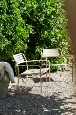 Tolix Lounge Sessel Patio Lames Metall Rot Orange / Latten - Edelstahl - Tawny Rust Clearance