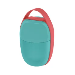 Alessi Lunch-Box Food A Porter Plastikmaterial Blau / Small - 2 Behalter - Hellblau Online