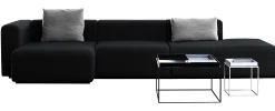 Hay Mags Ecksofa L 342 Cm - Armlehne Links - Dunkelgrau Fashion