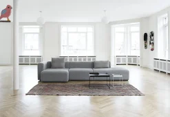Hay Mags Ecksofa L 342 Cm - Armlehne Links - Dunkelgrau Fashion
