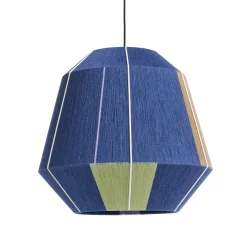 Hay Möbelzubehor Bonbon Large Textil/ O 50 Cm - Handgewebte Wolle - Blau Fashion