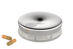 Alessi Medikamentendispenser Yoyo Plastikmaterial Transparent Metall - Stahl - Transparent Discount