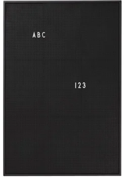 Design Letters Memo Board A2 Plastikmaterial/ L 42 Cm X H 59 Cm - Schwarz Cheap