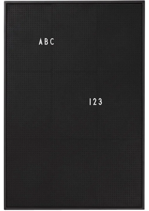 Design Letters Memo Board A2 Plastikmaterial/ L 42 Cm X H 59 Cm - Schwarz Cheap