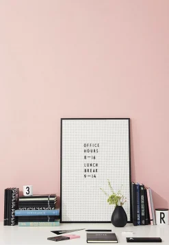 Design Letters Memo Board A2 Plastikmaterial/ L 42 Cm X H 59 Cm - Grau Sale