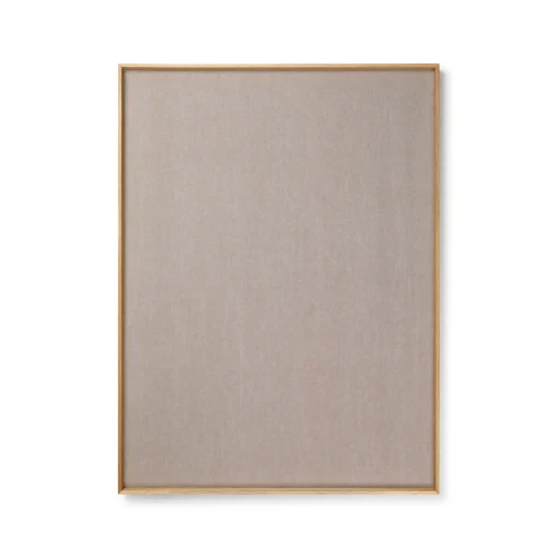 Ferm Living Memo Board Scenery Holz Natur / & Kork Mit Stoff Bezogen - Beige - Eiche Natur Sale