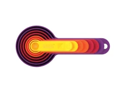 Joseph Joseph Messloffel Nest Measure Plastikmaterial / Set Aus 8 Stapelbaren Messbechern - Bunt Hot