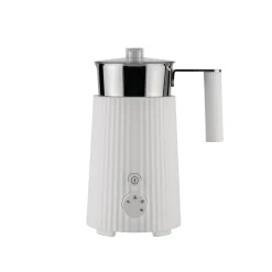 Alessi Milchaufschaumer Plisse Plastikmaterial/ Wiederaufladbar - Weis Shop