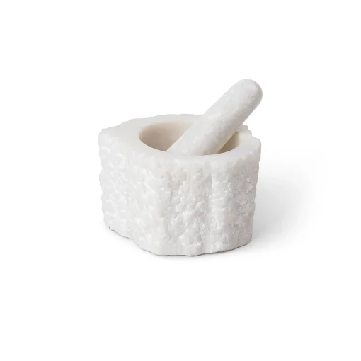 Ferm Living Morser Und Stosel Petra Stein/ Quarz - Handgefertigt - Weis Discount