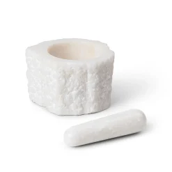 Ferm Living Morser Und Stosel Petra Stein/ Quarz - Handgefertigt - Weis Discount