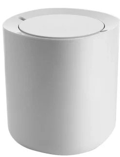 Alessi Mulleimer Birillo Plastikmaterialbadezimmer - Weis Hot