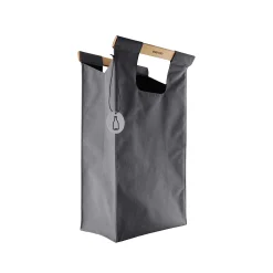 Eva Solo Mulltrennsack  Textil Grau / 28 L -  Nylon & Holz - Buche - Grau Flash Sale