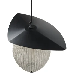 Gubi Outdoor-Hangelampe Satellite Outdoor Medium Metall Gelb Metall Gelb / O 22 X H 31,5 Cm - Neuauflage Von 1953 - Moutarde Dore - Schwarz Cheap