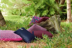 Fermob Outdoor-Kissen Color Mix Textil Rot Violett / 44 X 30 Cm - Weinrot New