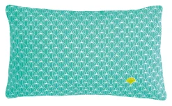 Fermob Outdoor-Kissen Envie D'Ailleurs - Pasteques Textil Blau / 44 X 30 Cm - Turkis Sale