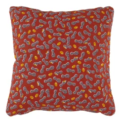 Fermob Outdoor-Kissen Envie D'Ailleurs - Cacahuetes Textil Orange / 44 X 44 Cm - Okkerrot Shop
