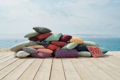 Fermob Outdoor-Kissen Envie D'Ailleurs - Cacahuetes Textil Orange / 44 X 44 Cm - Okkerrot Shop