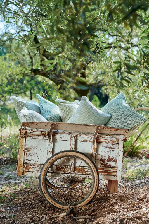 Fermob Outdoor-Kissen Evasion Textil / 68 X 44 Cm - Grun Best