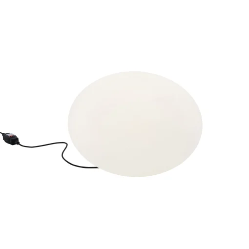 Cinna Outdoorlampe Globe Plastikmaterial Er Kunststoff / O 55 Cm - Weis Online