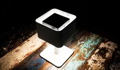 Maiori Outdoor-Solarlampe La Lampe Pose 02 Metall/ Led - Kabellos - Weis Sale