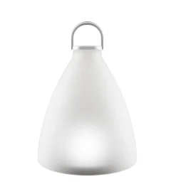 Eva Solo Outdoor-Solarlampe Sunlight Bell Large Glas Weis / Led - Glas - H 30 Cm - Aluminium - Weis Store