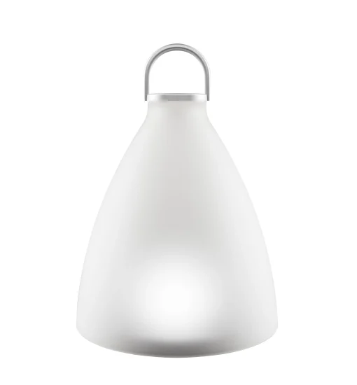 Eva Solo Outdoor-Solarlampe Sunlight Bell Large Glas Weis / Led - Glas - H 30 Cm - Aluminium - Weis Store