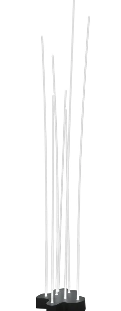 Artemide Outdoor-Stehleuchte Reeds Led Outdoor Metall Plastikmaterial Weis / 7 Leuchtstabe - Anthrazit - Weis Hot
