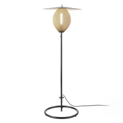 Gubi Outdoor-Stehleuchte Satellite Outdoor Metall Weis Beige Metall / Neuauflage 1953 - Creme - Schwarz Best Sale