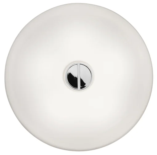 Flos Outdoor-Wandleuchte Button Outdoor Plastikmaterial Deckenleuchte - Weis New