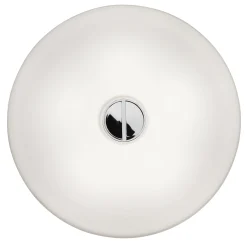 Flos Outdoor-Wandleuchte Mini Button Outdoor Plastikmaterial - Weis Outlet
