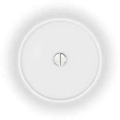 Flos Outdoor-Wandleuchte Mini Button Outdoor Plastikmaterial - Weis Outlet