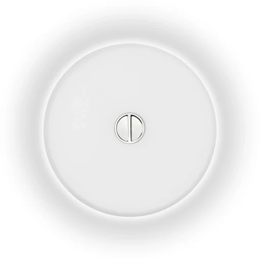 Flos Outdoor-Wandleuchte Mini Button Outdoor Plastikmaterial - Weis Outlet