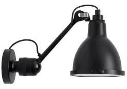 DCW editions Outdoor-Wandleuchte N°304 Xl Metall Schwarz / Outdoorgeeignet - Arm: L 30 Cm - Schwarz Mattiert Cheap