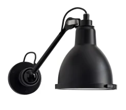 DCW editions Outdoor-Wandleuchte N°304 Xl Metall Schwarz / Outdoorgeeignet - Arm: L 30 Cm - Schwarz Mattiert Cheap