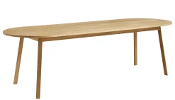 Hay Ovaler Tisch Triangle Holz Beige / 250 X 85 Cm - Eiche Shop