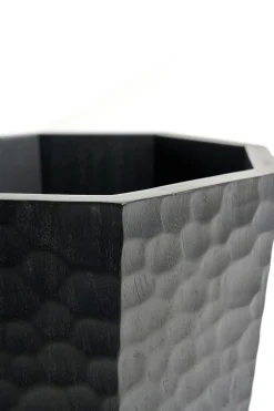 Ethnicraft Papierkorb Chopped Holz / Mahagoni - O 28 X H 35 Cm - Schwarz Store