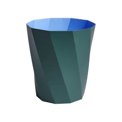 Hay Papierkorb Paper Paper Papierfaser Grun / Aus Recyceltem Papier O 28 X H 30,5 Cm - Blau - Dunkelgrun Online