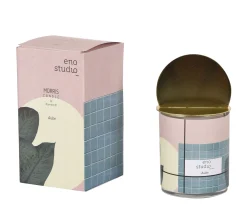 ENOstudio Parfumierte Kerze Morris - Aube Metall Glas Bunt Gold / Birnbaum - Messingdeckel - Bunt - Messing Hot