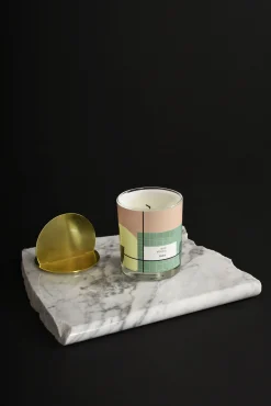 ENOstudio Parfumierte Kerze Morris - Aube Metall Glas Bunt Gold / Birnbaum - Messingdeckel - Bunt - Messing Hot