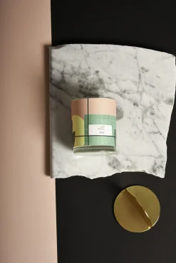 ENOstudio Parfumierte Kerze Morris - Aube Metall Glas Bunt Gold / Birnbaum - Messingdeckel - Bunt - Messing Hot