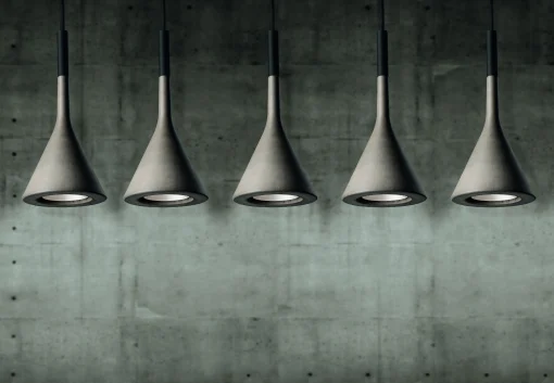 Foscarini Pendelleuchte Aplomb Stein Grau / Beton - Zementgrau Best